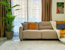 Modern appartement in Alanya centrum, vlakbij strand op 600 meter - thumbnail 5