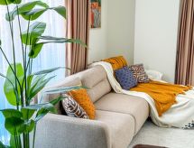 Modern appartement in Alanya centrum, vlakbij strand op 600 meter - thumbnail 4