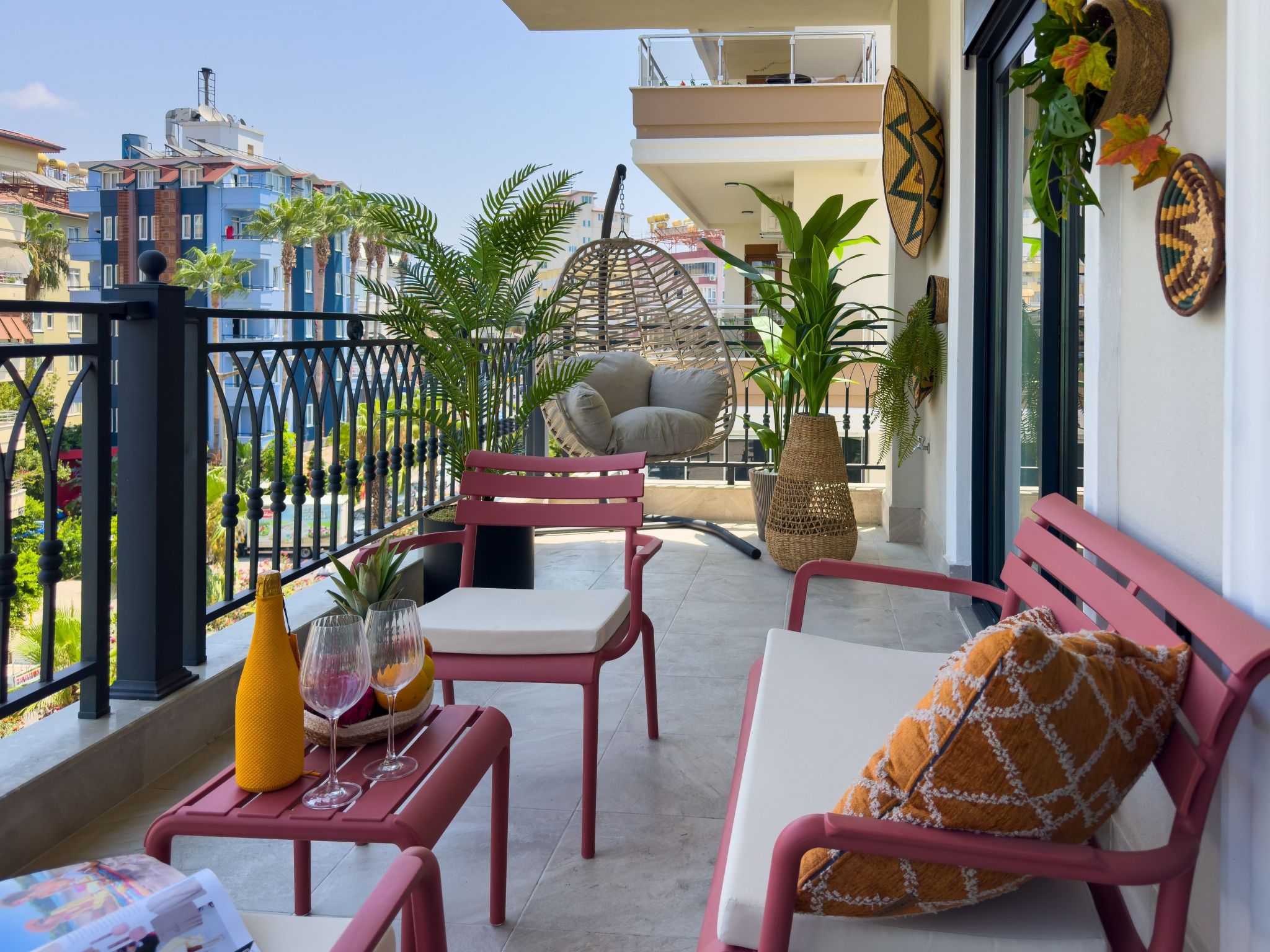 Ruim appartement in centrum Alanya, 450m van het strand - foto 30