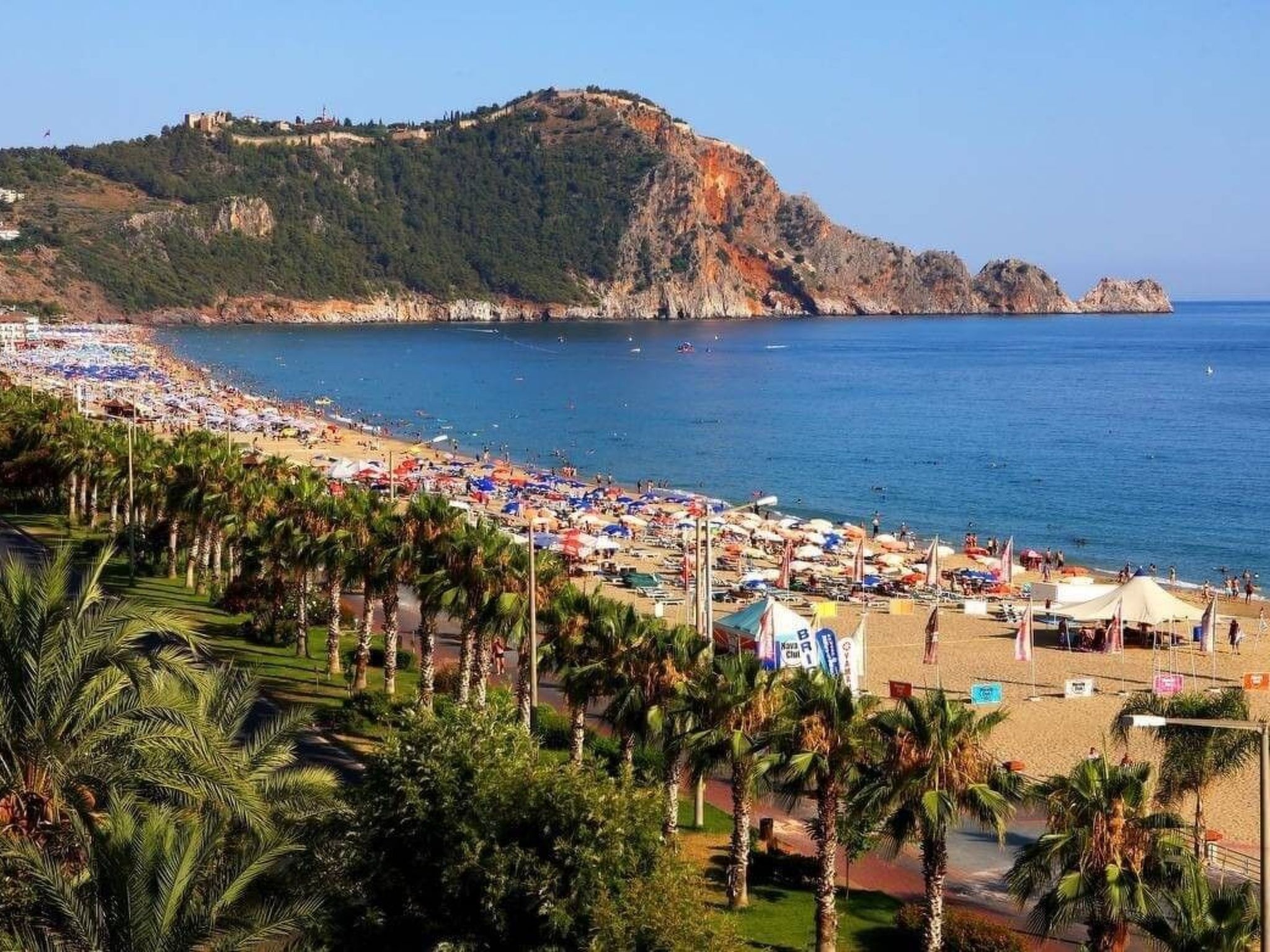 Ruim appartement in centrum Alanya, 450m van het strand - foto 21