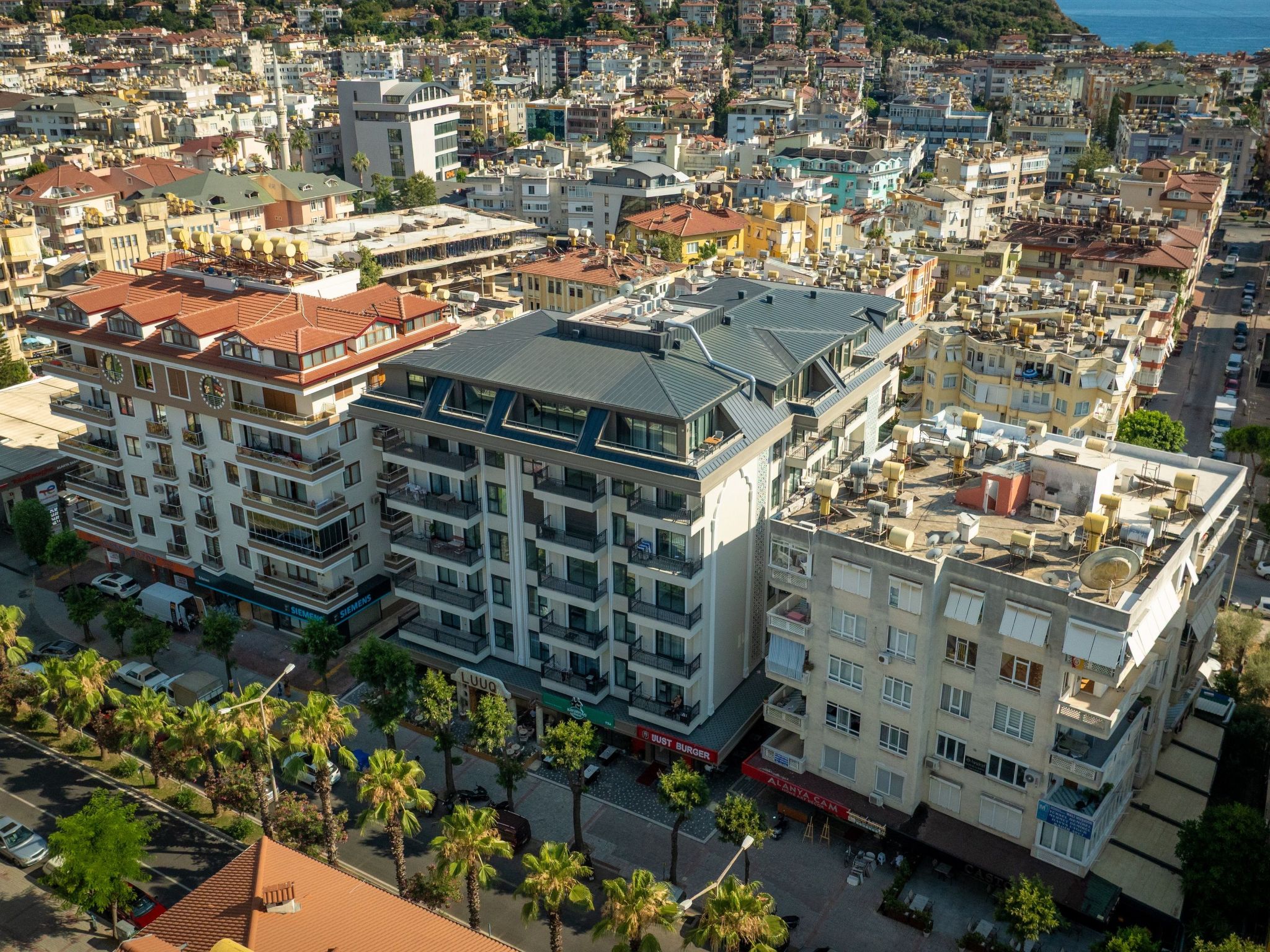 Ruim appartement in centrum Alanya, 450m van het strand - foto 23