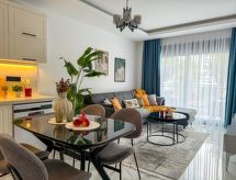 Qoople Elite 4 Elize: Moderne Stadsappartement nabij Strand in Alanya - thumbnail 6
