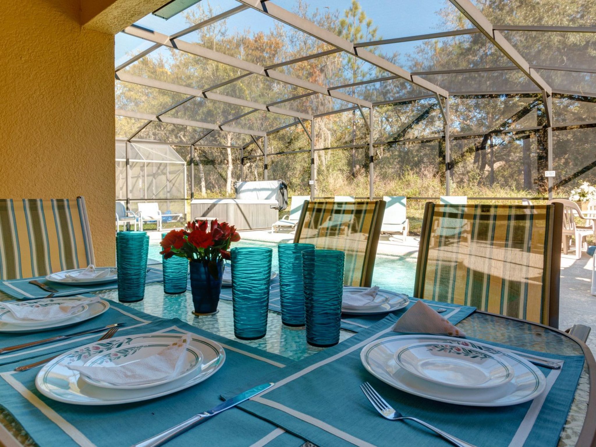 Luxuriöse 4-Bett-Villa in Disney — Terrace (5 of 20)