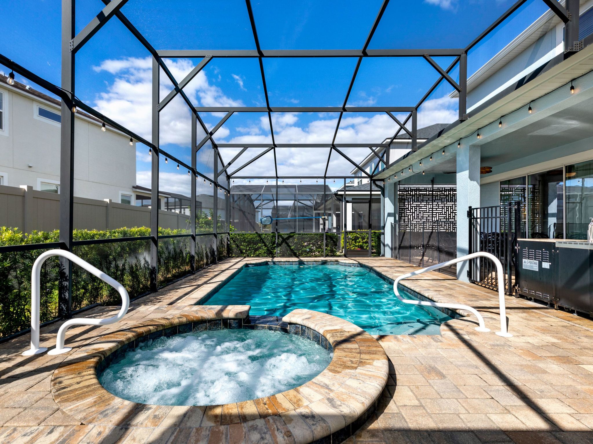 Disney-Area 9BR Villa mit Pool und Spa — Pool Outdoor (1 of 43)