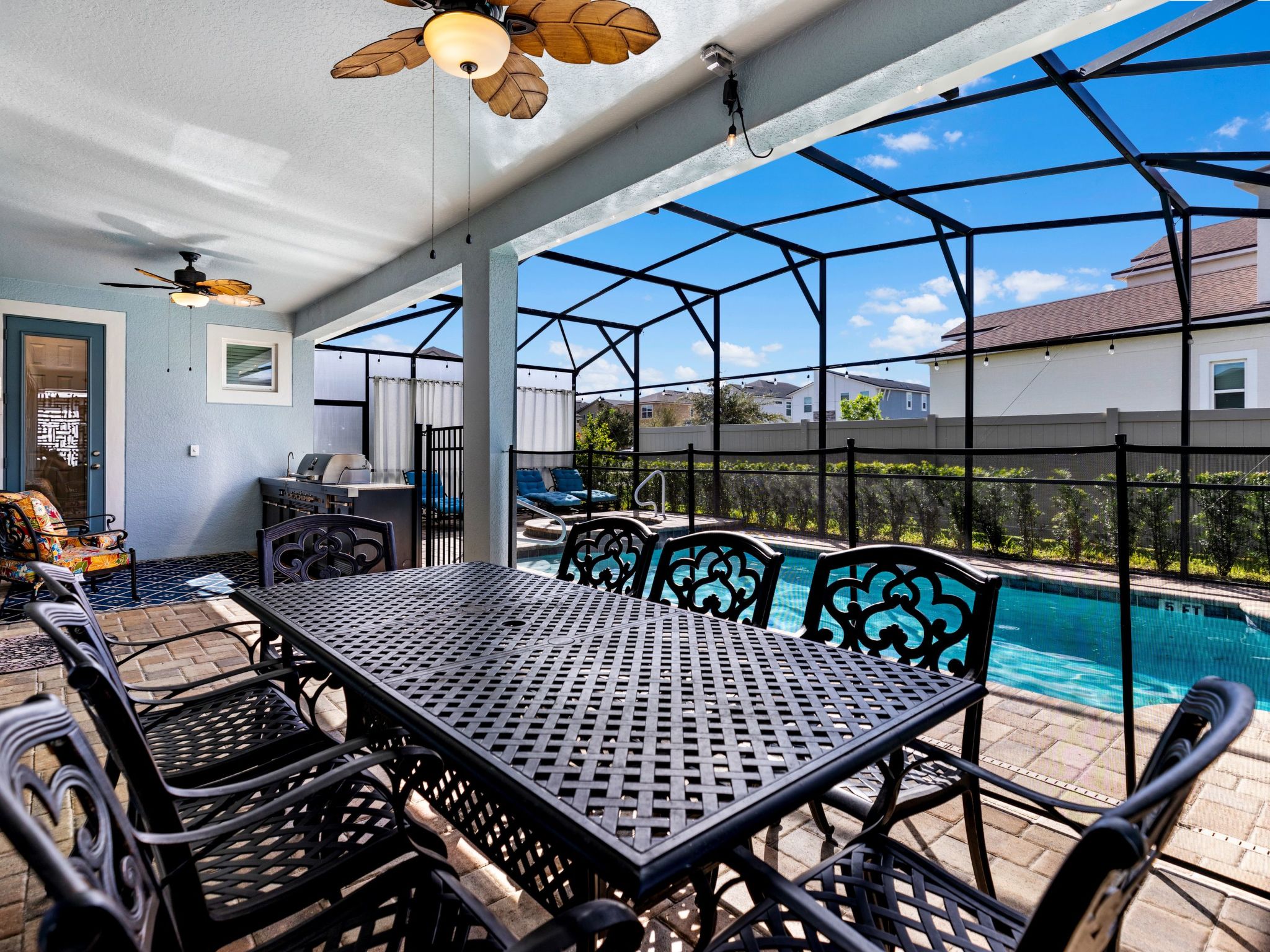 Disney-Area 9BR Villa mit Pool und Spa — Terrace (2 of 43)