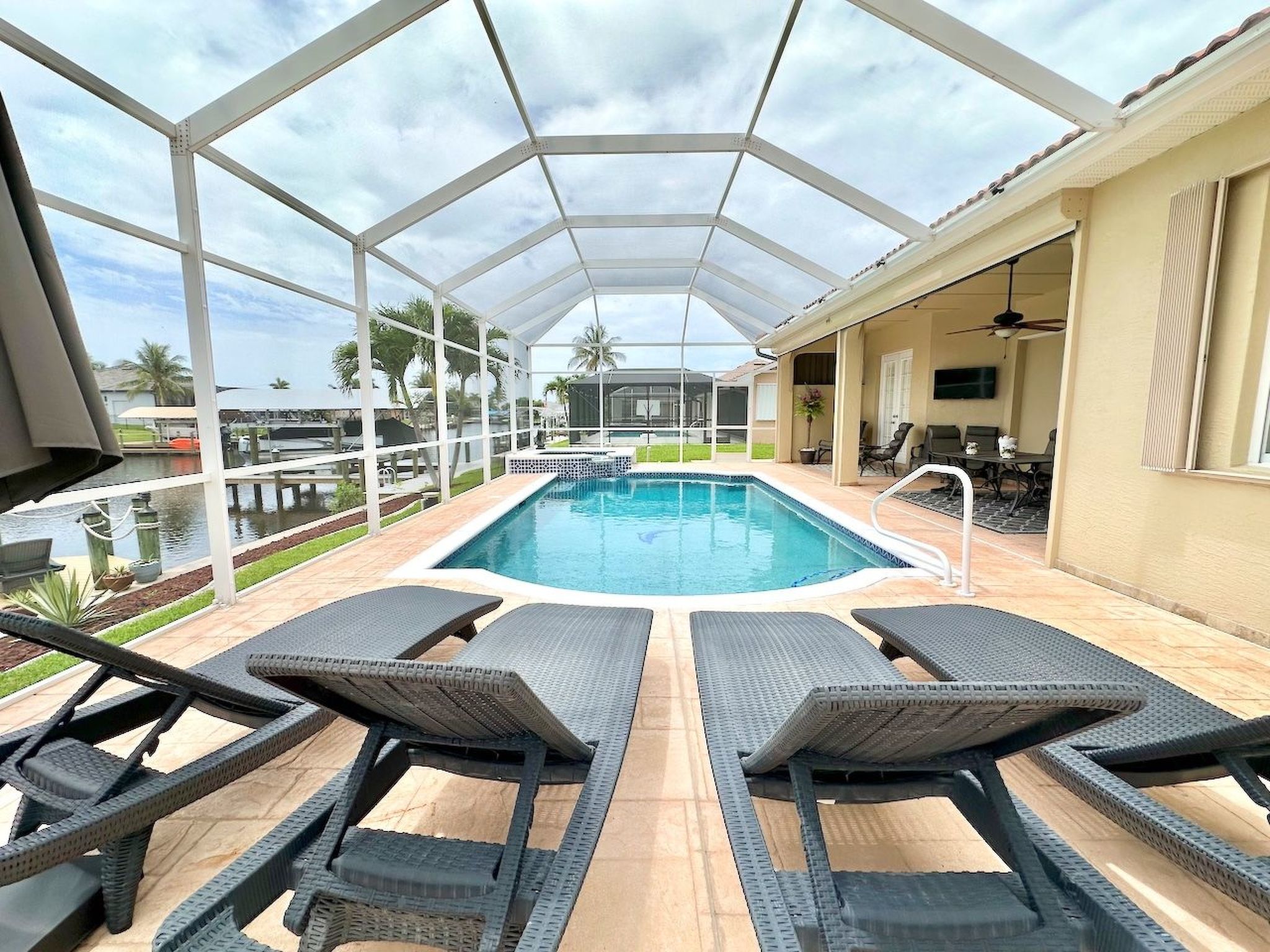 Ferienvilla "Cape Florida" mit privatem Pool — Pool Outdoor (3 of 44)