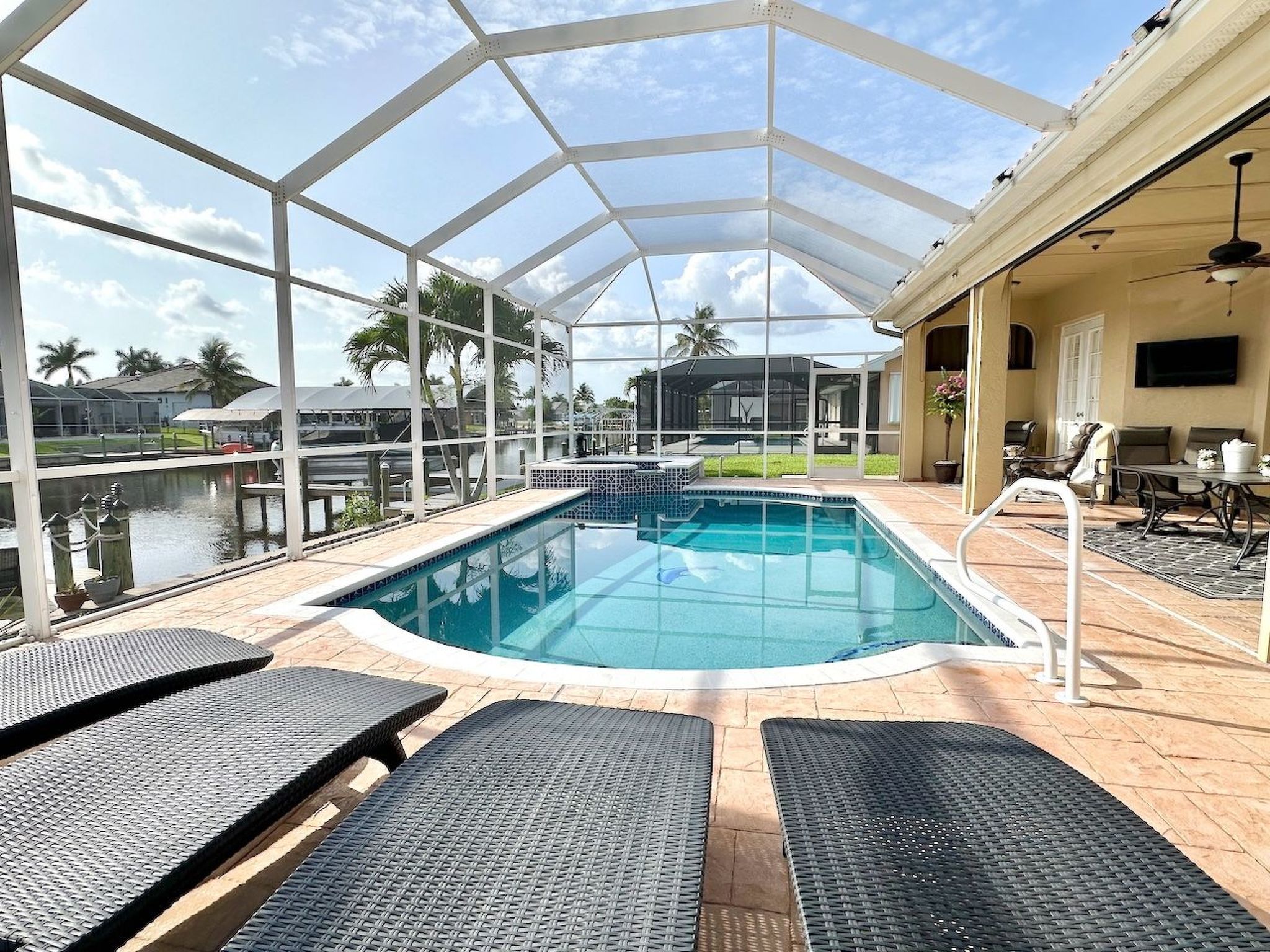 Ferienvilla "Cape Florida" mit privatem Pool — Pool Outdoor (4 of 44)