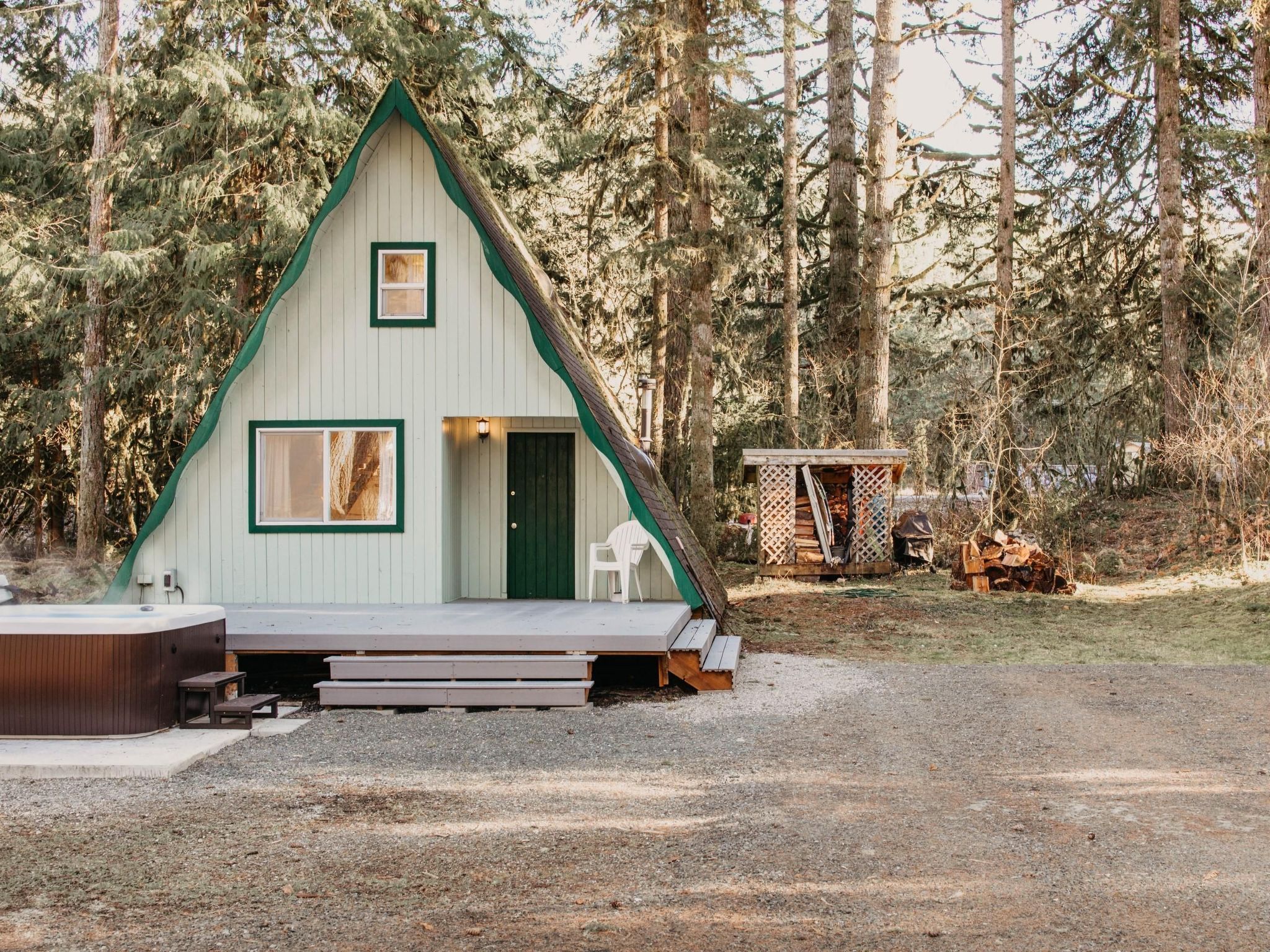 Nostalgischer, rustikaler Rückzugsort in den Bergen, haustierfreundlich