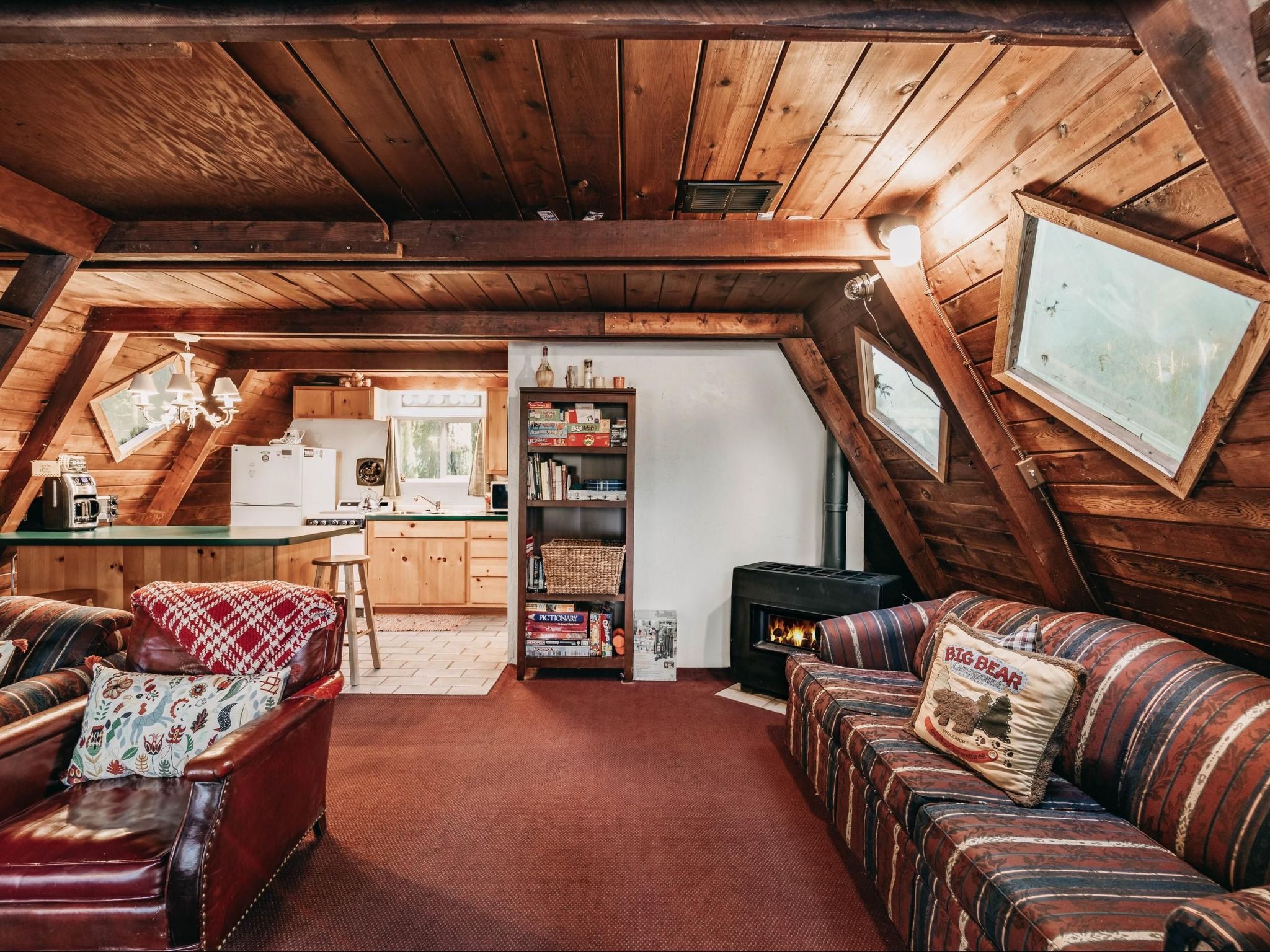 Nostalgischer, rustikaler Rückzugsort in den Bergen, haustierfreundlich