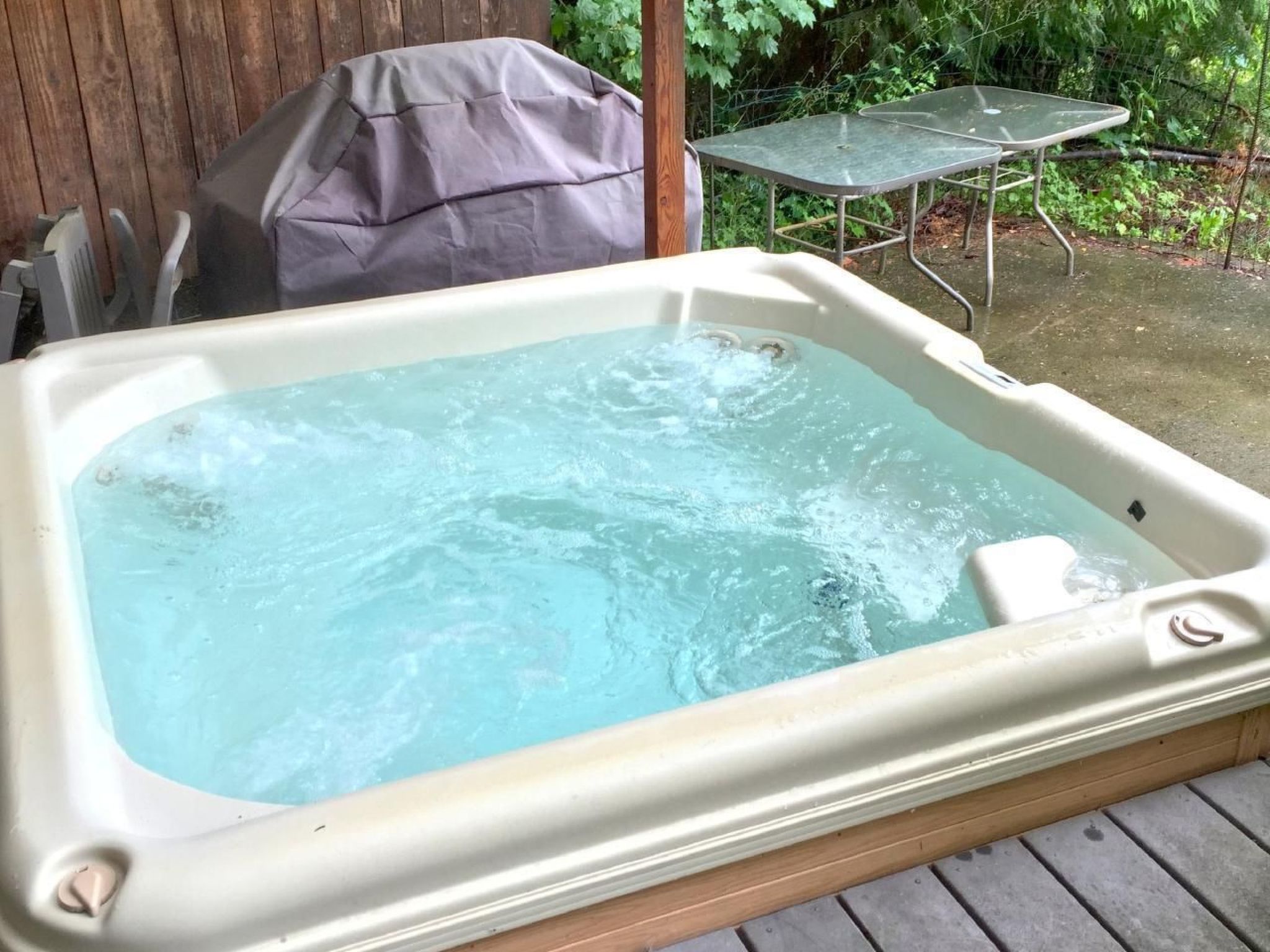 Riverside Cabin mit Whirlpool und haustierfreundlich — House (5 of 25)