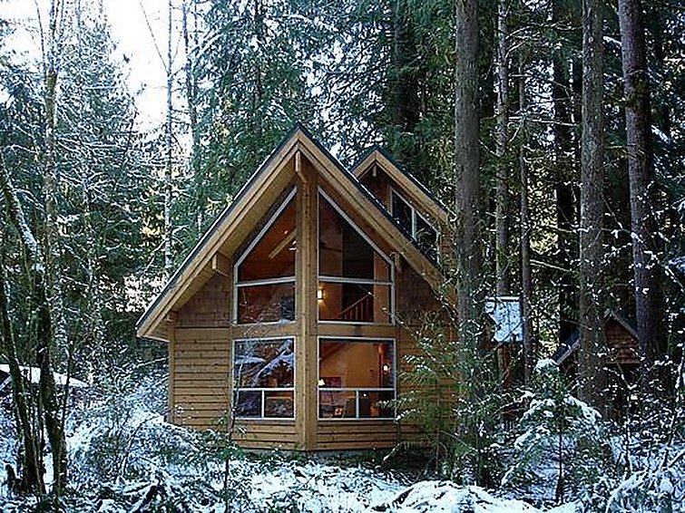 Holiday House 04sl Cedar Cabin With Hot Tub In Mt Baker Glacier