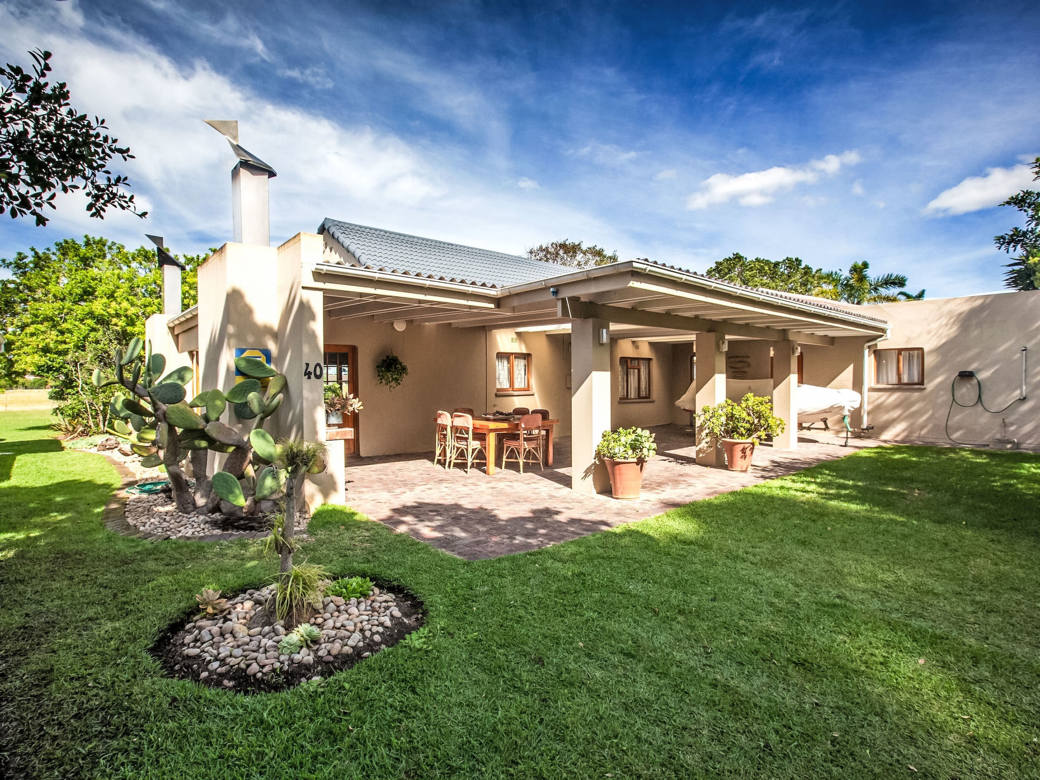 Chalet 40 is a fully equipped holiday home set within the peaceful Silver Ranch estate, surrounded by large, beautifully maintained privately owned garden grounds. The homes are arranged in a single r..